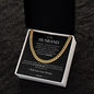 To My Husband | Cuban Link Necklace