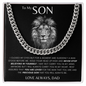 To My Son | Cuban Link Necklace