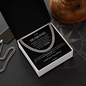 To My Husband | Cuban Link Necklace