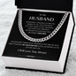 To My Husband | Cuban Link Necklace