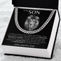 To My Son | Cuban Link Necklace