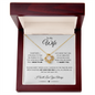 To My Wife | Love Knot Necklace