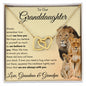 To Our Granddaughter | Both Grandma & Grandpa | Lions