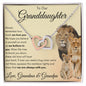 To Our Granddaughter | Both Grandma & Grandpa | Lions