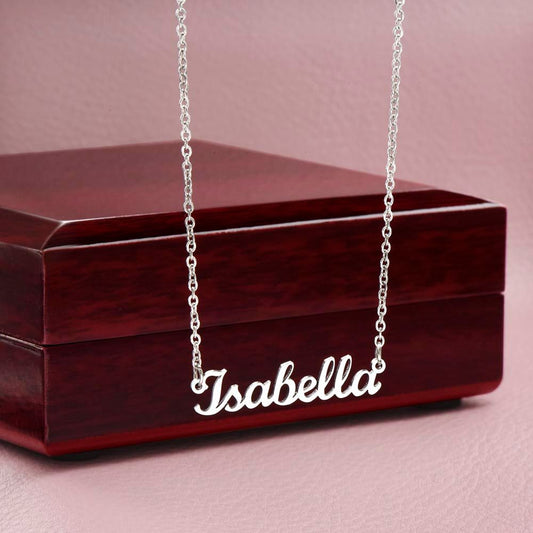 PERSONALIZED NAME NECKLACE | MADE & SHIPS FROM USA